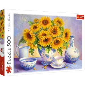 Puzzle Trefl 500el Słoneczniki