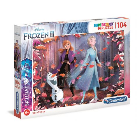 Puzzle Clementoni Brilliant 104el Frozen 2