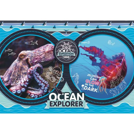 Puzzle Clementoni 180el Supercolor National Geographic Kids Ocean Expedition - 2