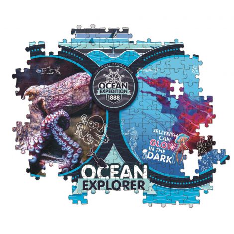 Puzzle Clementoni 180el Supercolor National Geographic Kids Ocean Expedition - 3