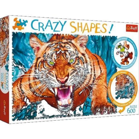 Puzzle Trefl 600el Tygrys