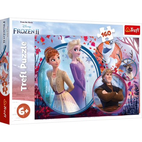 Puzzle Trefl 160el Frozen: Siostrzana Przygoda