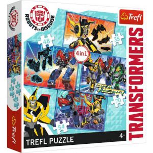 Puzzle Trefl 4w1 Transformers