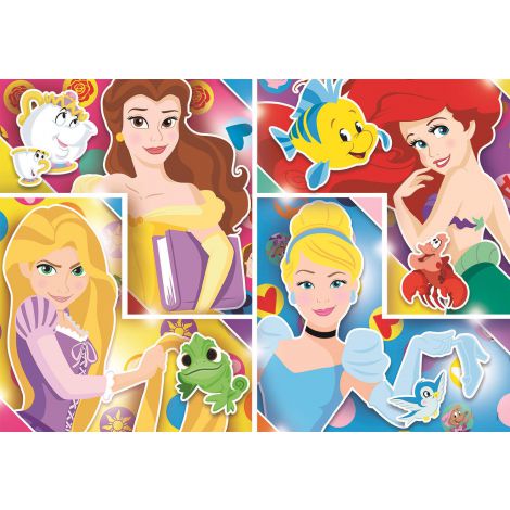 Puzzle Clementoni 104el Supercolor Princess - 2