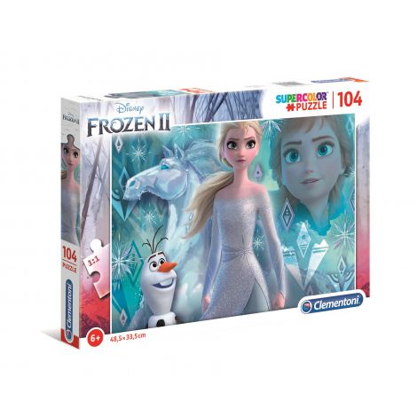 Puzzle Clementoni 104el Supercolor Frozen 2