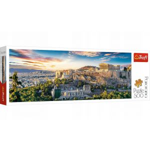 Puzzle Trefl 500el Panorama Ateny