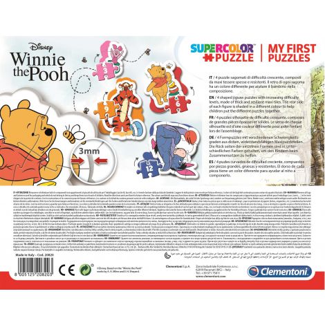 Moje Pierwsze Puzzle Clementoni Winnie The Pooh - 3