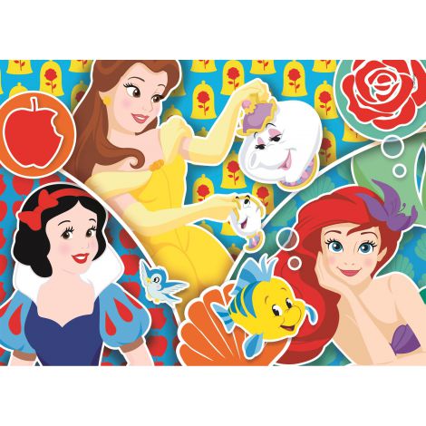Puzzle Clementoni 2x20el Supercolor Princess - 3