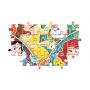 Puzzle Clementoni 2x20el Supercolor Princess - 5