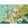 Puzzle Clementoni 250el Supercolor Exploring Maps Great Places In Europe - 3
