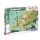 Puzzle Clementoni 250el Supercolor Exploring Maps Great Places In Europe