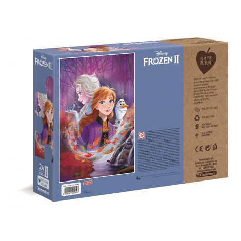 Puzzle Clementoni Maxi 24el Play For Future Frozen 2 - 3