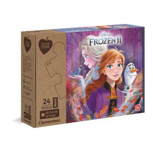 Puzzle Clementoni Maxi 24el Play For Future Frozen 2