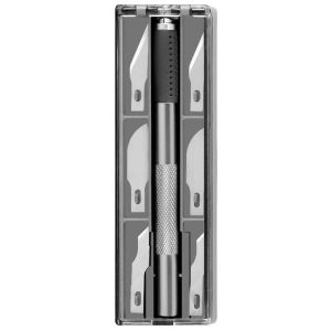Skalpel Westcott metalowy z 6 ostrzami