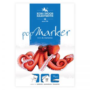 Blok do markerów Koh-i-Noor Pop Marker A4/25/70g