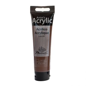Farba akrylowa Phoenix 125ml, Brąz - Oxide Brown