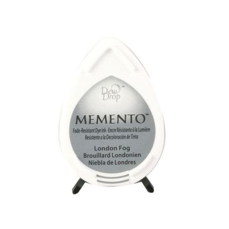Poduszka z tuszem do stempli Memento 4,2x2,8cm Szara