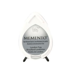 Poduszka z tuszem do stempli Memento 4,2x2,8cm Szara