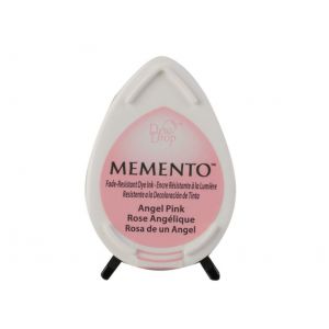 Poduszka z tuszem do stempli Memento 4,2x2,8cm Różowa jasna