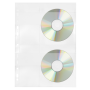 Koszulki na CD A4/2 Bantex groszkowe, 5szt - 4