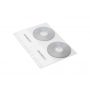 Koszulki na CD A4/2 Bantex groszkowe, 5szt - 3