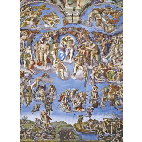 Puzzle Clementoni Museum 1000el Michelangelo: Universal Judgement - 2