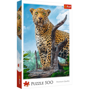 Puzzle Trefl 500el Dziki Lampart