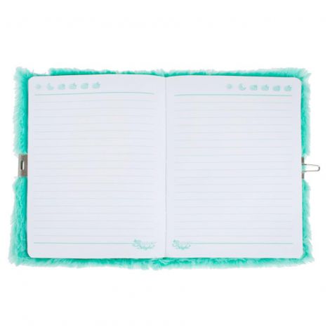 Pamiętnik z kłódką Starpak pluszowy Leniwiec 14,8x21cm - 4
