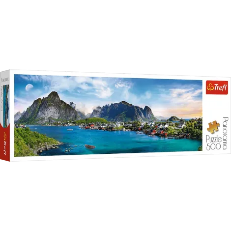 Puzzle Trefl 500el Panorama Norwegia