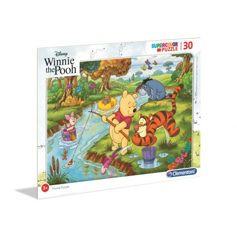 Puzzle Clementoni Ramkowe 30el Supercolor Winnie The Pooh - 2