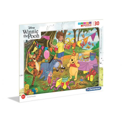 Puzzle Clementoni Ramkowe 30el Supercolor Winnie The Pooh - 3