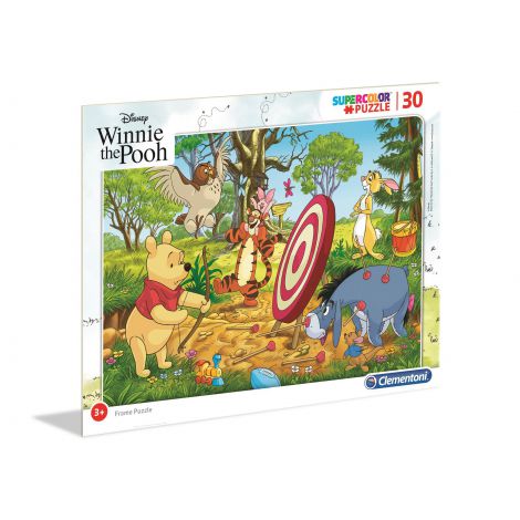 Puzzle Clementoni Ramkowe 30el Supercolor Winnie The Pooh - 4