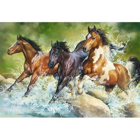 Puzzle Trefl 1500el Trzy Dzikie Konie - 2