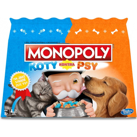 Monopoly Psy kontra Koty Hasbro