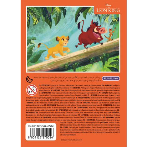 Puzzle Clementoni 60el Play For Future Lion King - 3