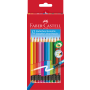 Kredki ołówkowe Faber-Castell z gumką, 12 kolorów - 2