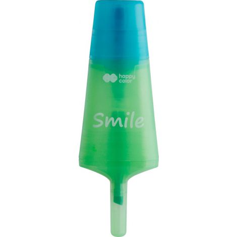 Zakreślacz Happy Color Feelingi Lolly zapachowy 2w1: Zielony/Niebieski
