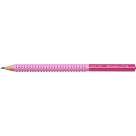 Ołówek Faber-Castell Jumbo Grip Two Tone, różowy