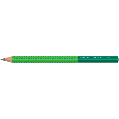 Ołówek Faber-Castell Jumbo Grip Two Tone, zielony