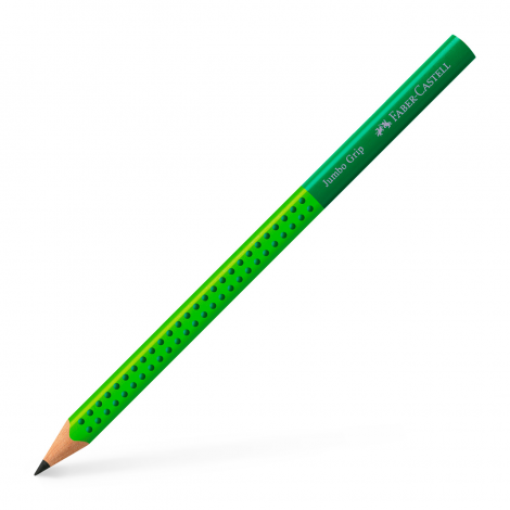 Ołówek Faber-Castell Jumbo Grip Two Tone, zielony - 2