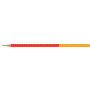 Ołówek Faber-Castell Grip 2001, B, czerwony/żółty - 2