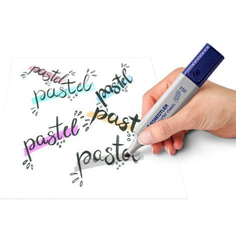 Zakreślacze Staedtler Classic Vintage, 4 kolory - 4