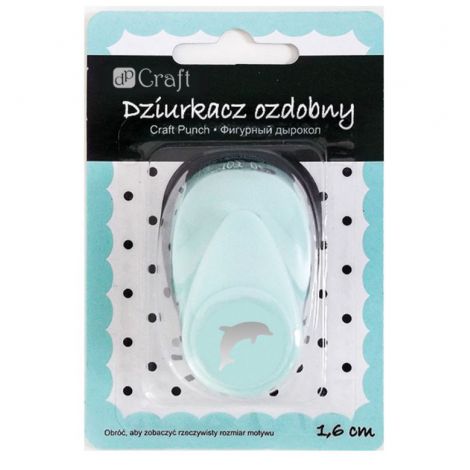 Dziurkacz ozdobny dpCraft 1,6cm Delfin