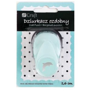 Dziurkacz ozdobny dpCraft 1,6cm Delfin