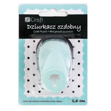 Dziurkacz ozdobny dpCraft 1,6cm Palma