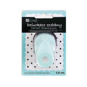 Dziurkacz ozdobny dpCraft 1,6cm Słońce 2