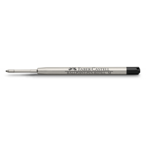 Wkład do długopisu Faber-Castell, M, czarny