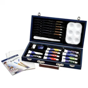 Zestaw artystyczny R&L Acrylic Painting Artist Set for Beginners, 24 elementy