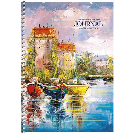 Kołonotatnik PaperHome A5/96/60g kratka, Ogród - 5