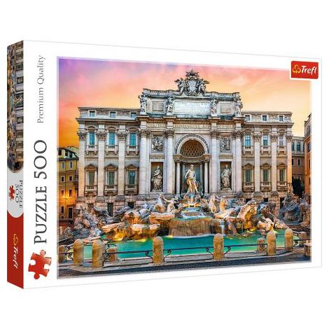 Puzzle Trefl 500el Fontanna Di Trevi